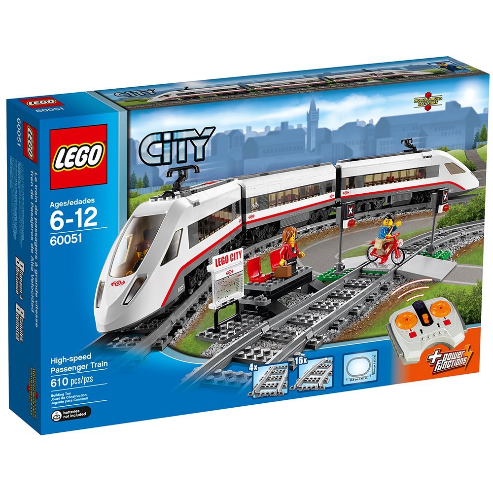 LEGO 60051 LEGO Trains High-Speed Passenger Train No Sales Tax - Click Image to Close